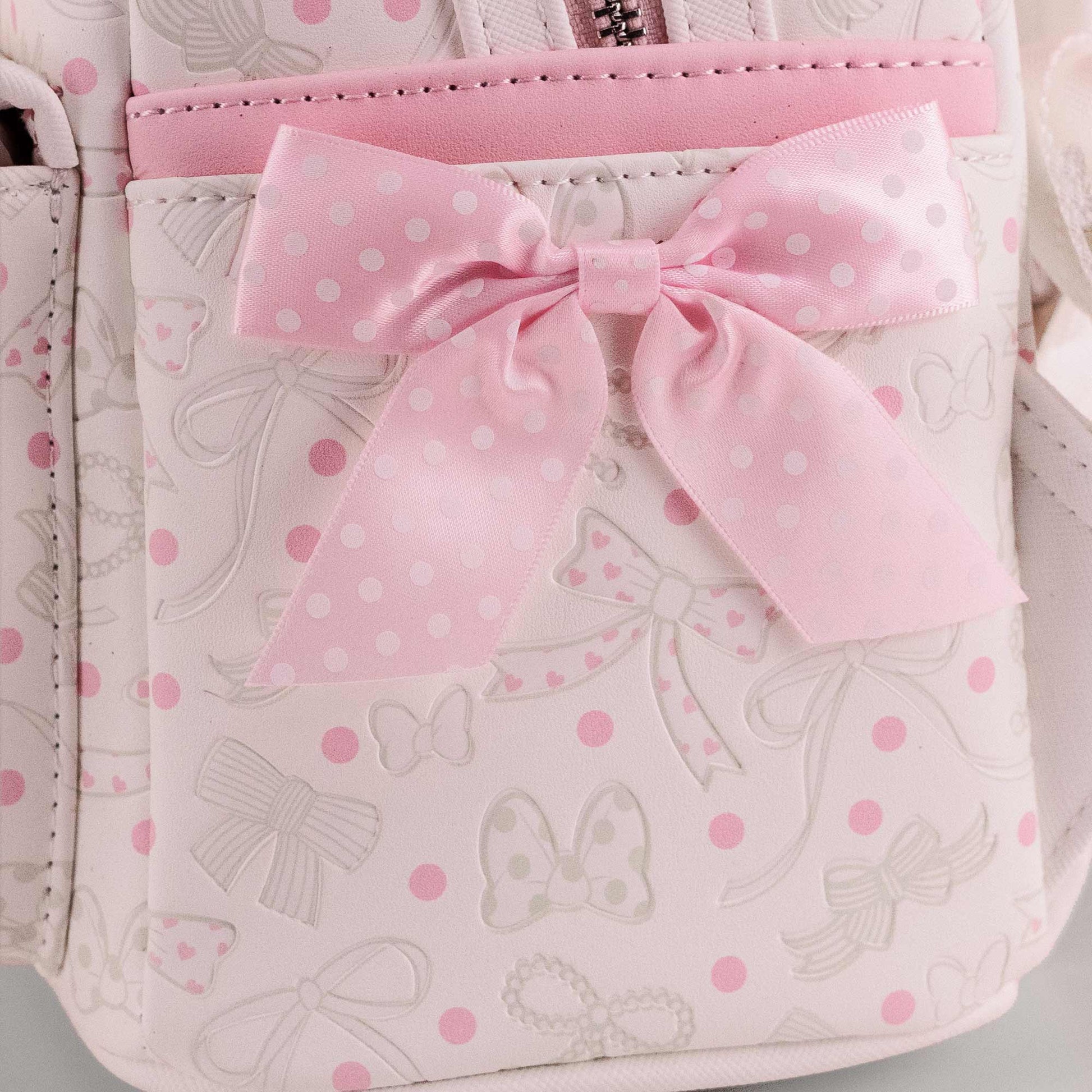 Loungefly x Disney Minnie Mouse Coquette Bow Mini Backpack - GeekCore
