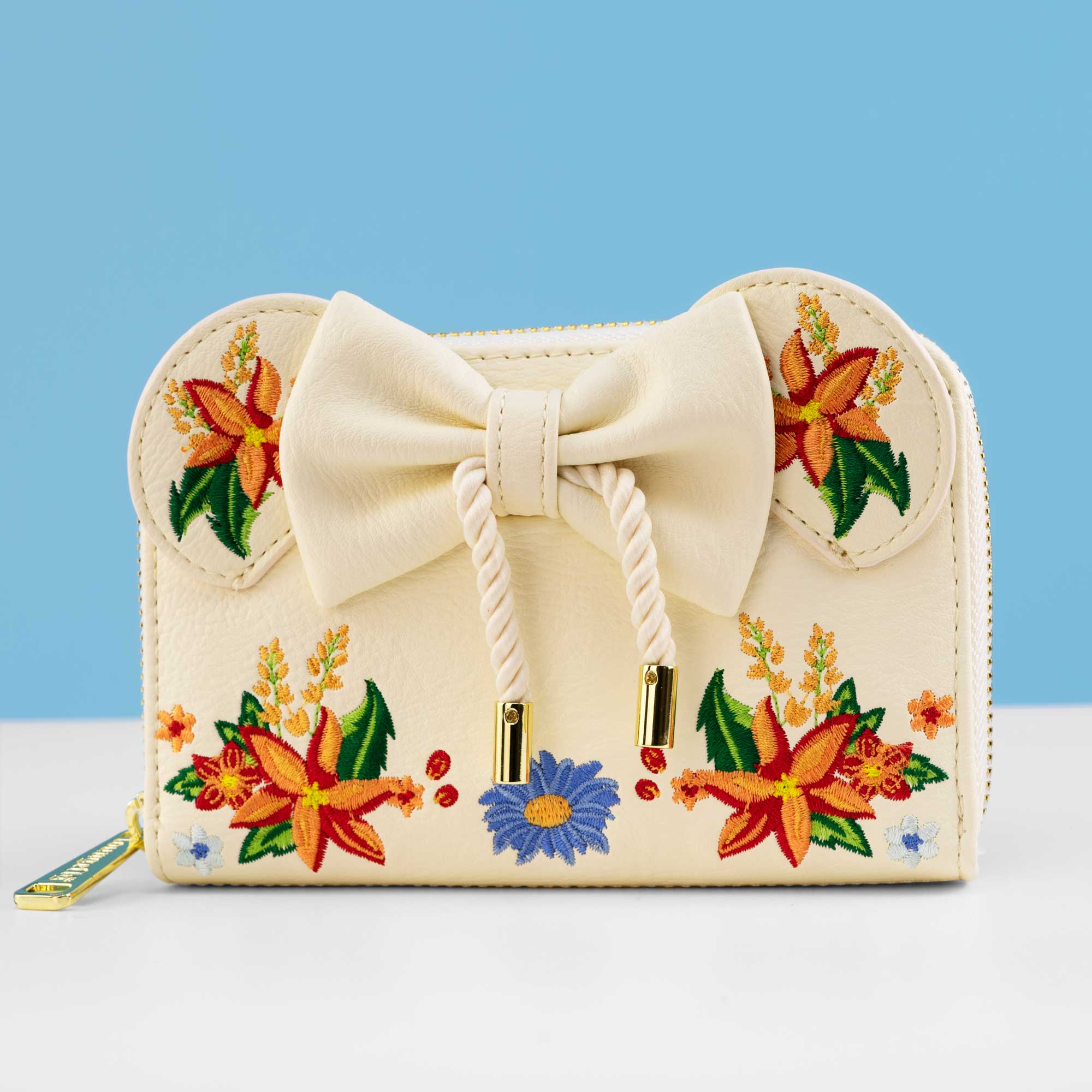 Loungefly x Disney Minnie Mouse Floral Tassel Wallet - GeekCore