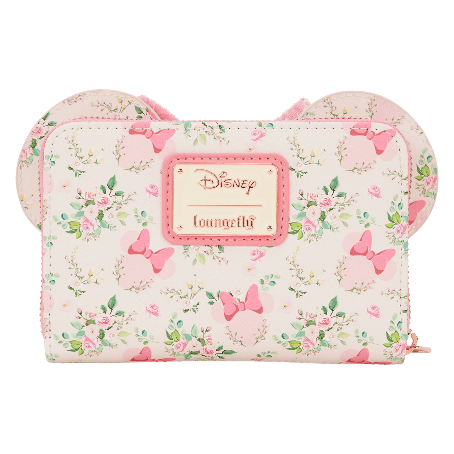 Loungefly x Disney Minnie Mouse Floral Zip Around Wallet - GeekCore
