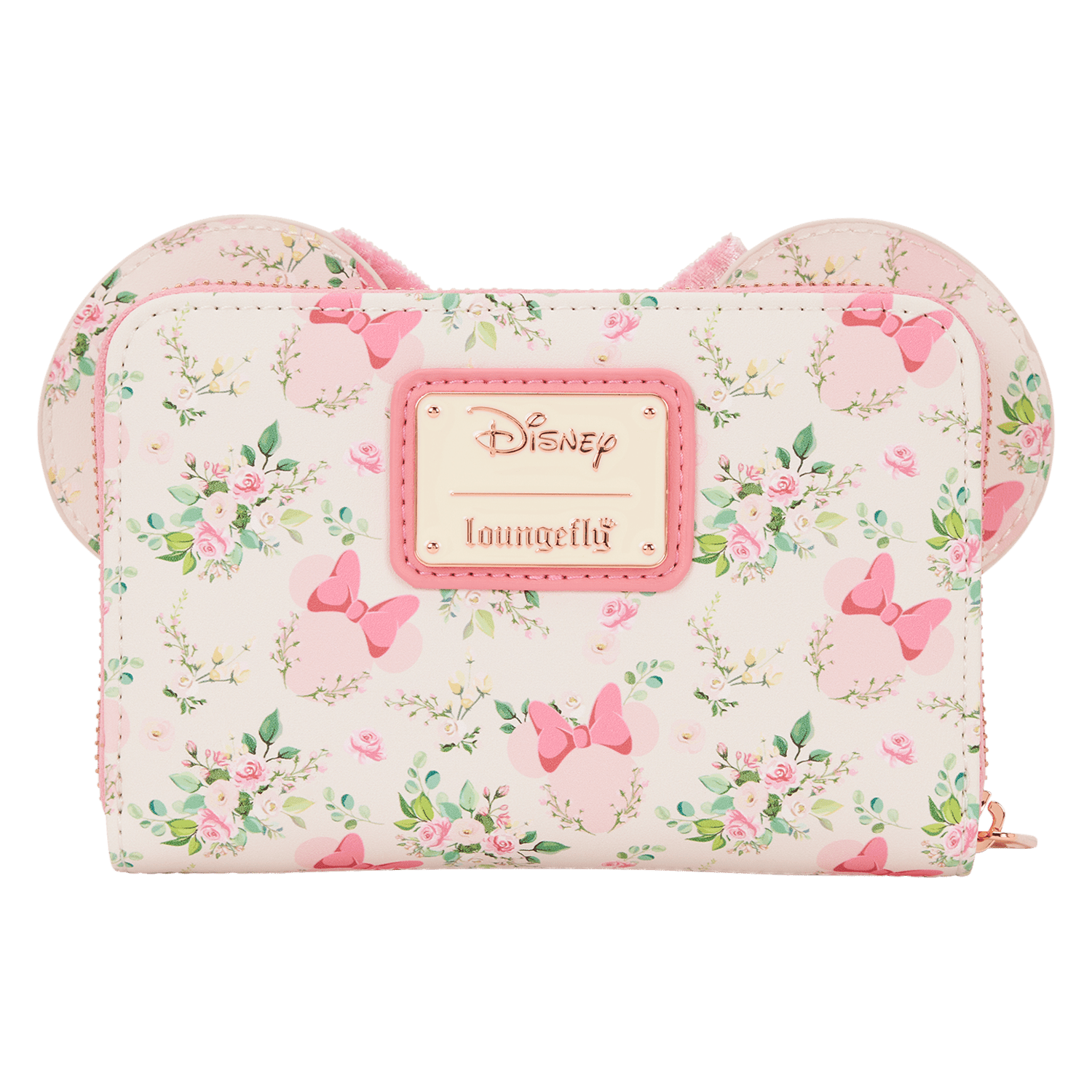Loungefly x Disney Minnie Mouse Floral Zip Around Wallet - GeekCore
