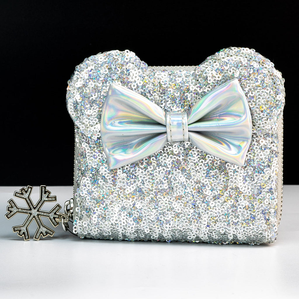 Loungefly x Disney Minnie Mouse Holographic Sequin Purse - GeekCore