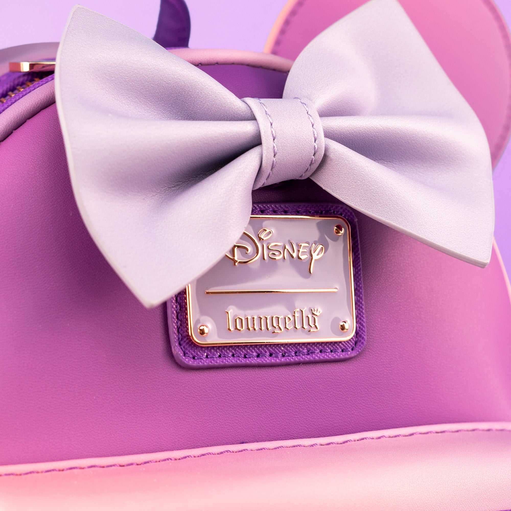 disney purple mini backpack leather Pre-Order" HKDL esistible bag Loungefly Disney Tangled Rapunzel 10"