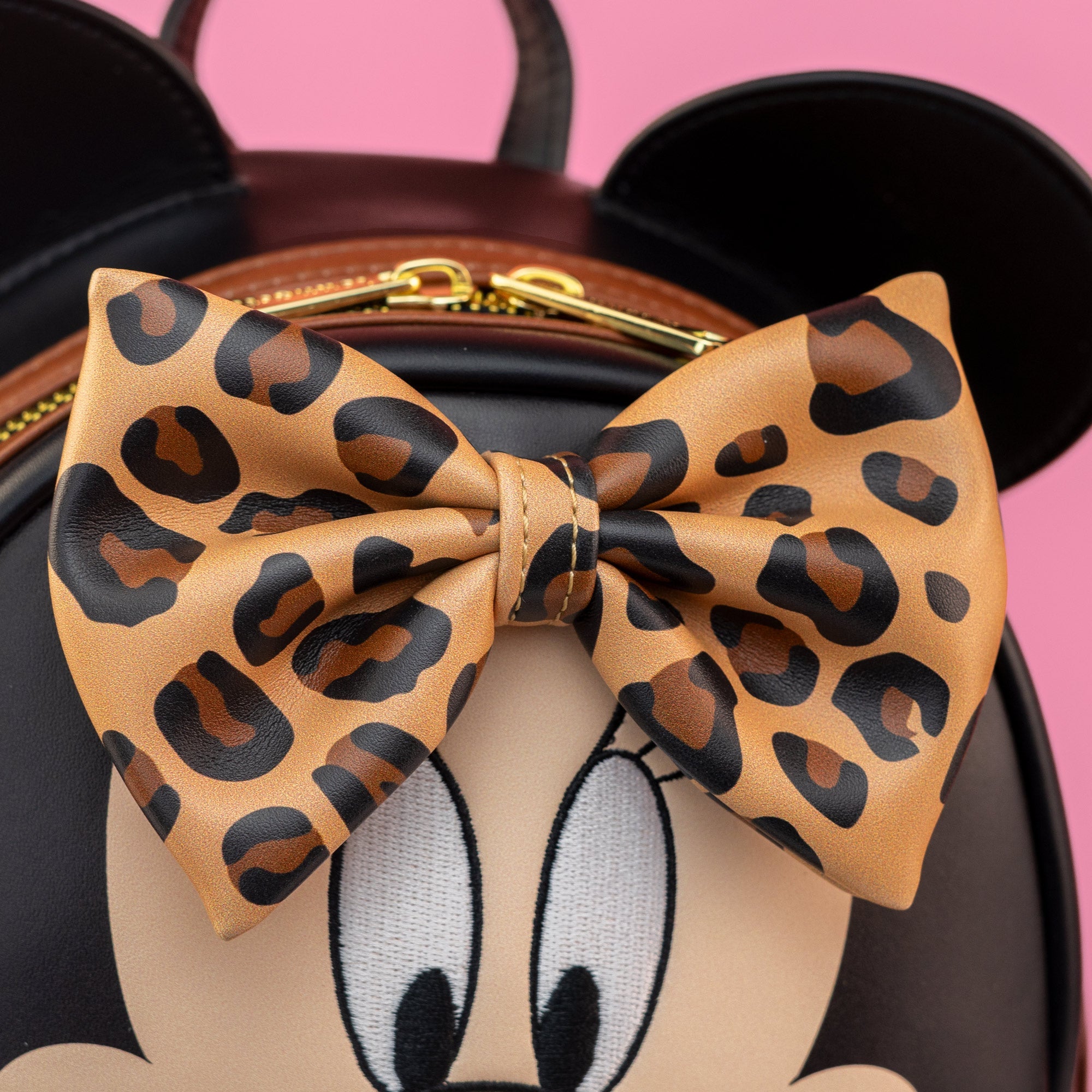 Loungefly x Disney Minnie Mouse Leopard Print Mini Backpack – GeekCore