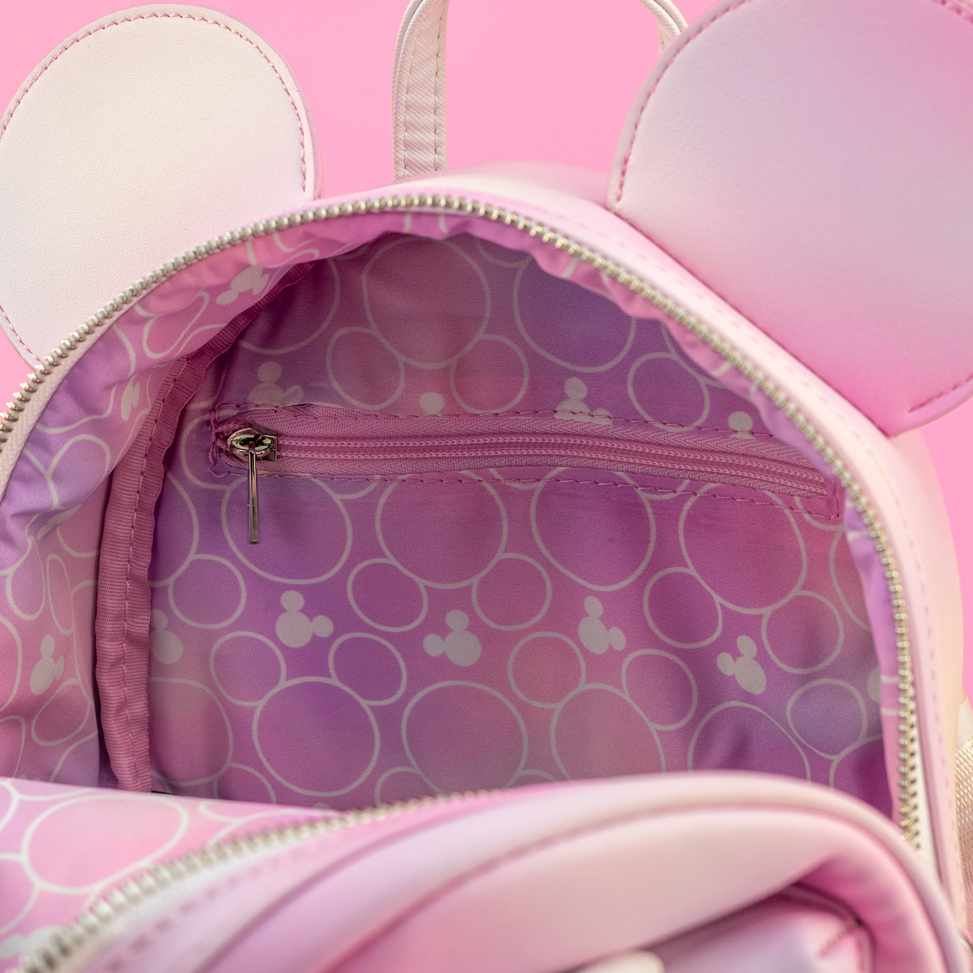 Loungefly x Disney Minnie Mouse Pink Ombre Quilted Mini Backpack – GeekCore