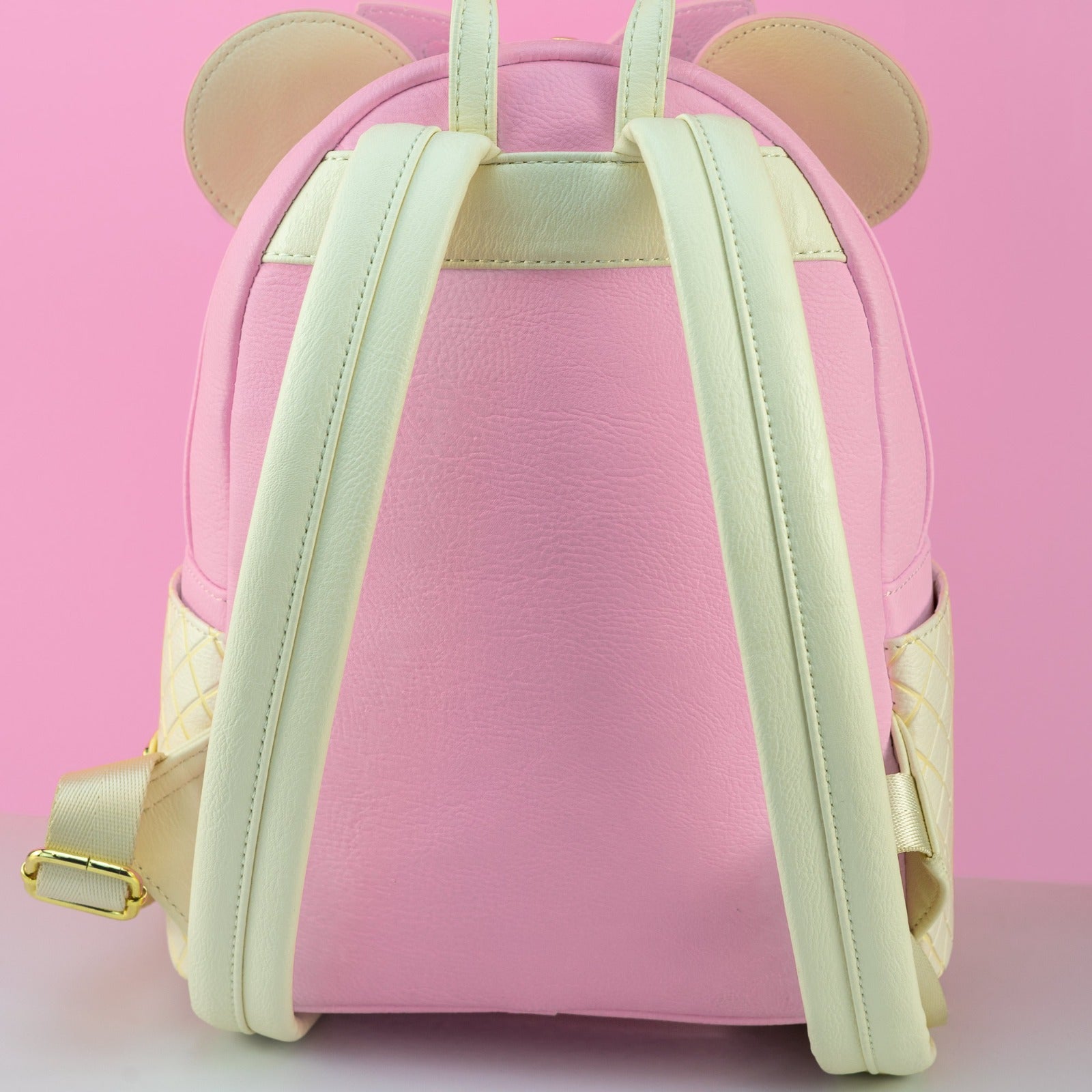 ice cream mini backpack Loungefly x Disney Minnie Mouse Pink Sundae Ice Cream Mini Backpack – GeekCore