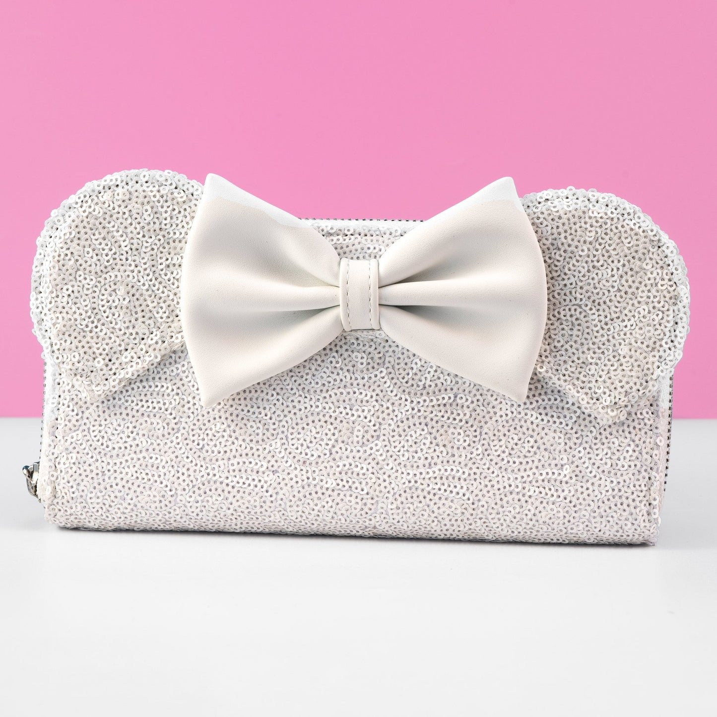 Loungefly x Disney Minnie Mouse Sequin Wedding Purse - GeekCore