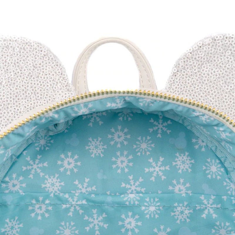 Loungefly x Disney Minnie Mouse Snowman Cosplay Mini Backpack - GeekCore