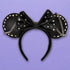 Loungefly x Disney Minnie Mouse Studs & Chains Ear Headband - GeekCore