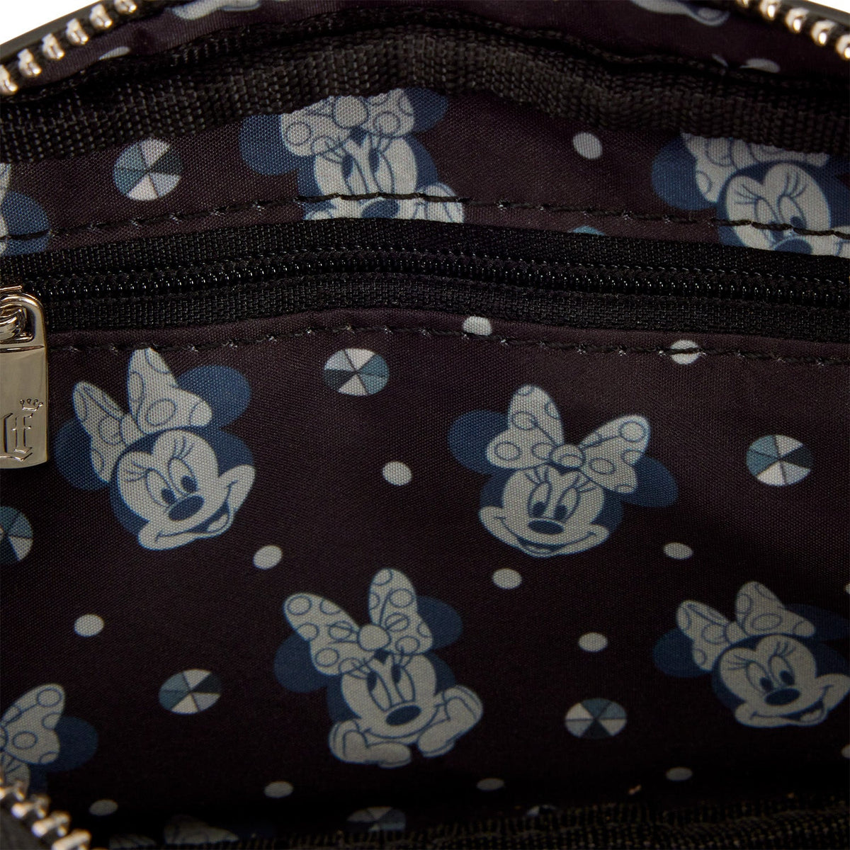 Loungefly x Disney Minnie Mouse Studs & Chains Sling Crossbody Bag - GeekCore