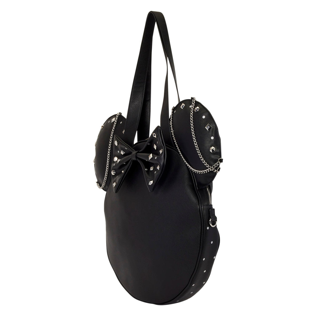 Loungefly x Disney Minnie Mouse Studs & Chains Tote Bag - GeekCore