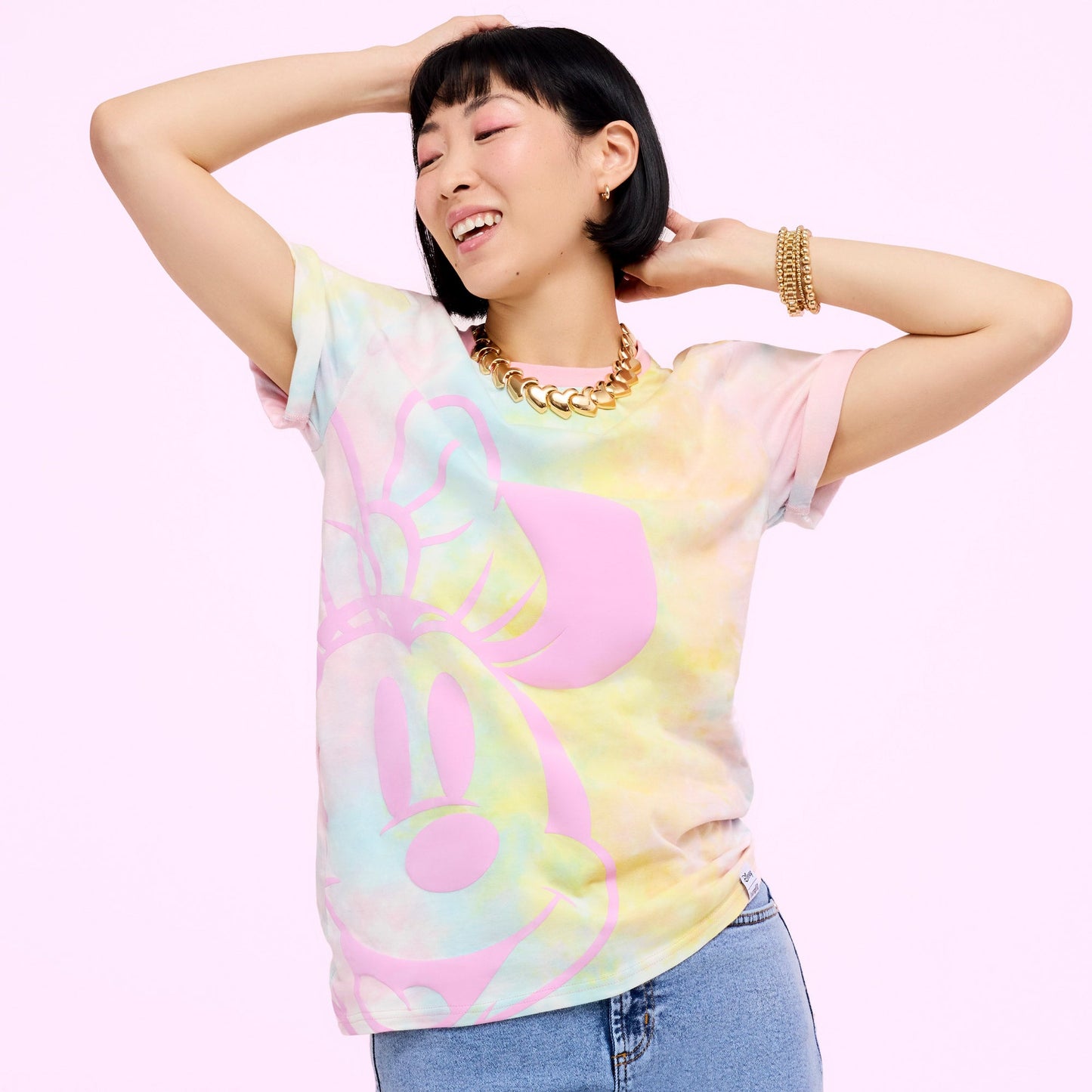 Loungefly x Disney Minnie Mouse Tie Dye Unisex Tee - GeekCore