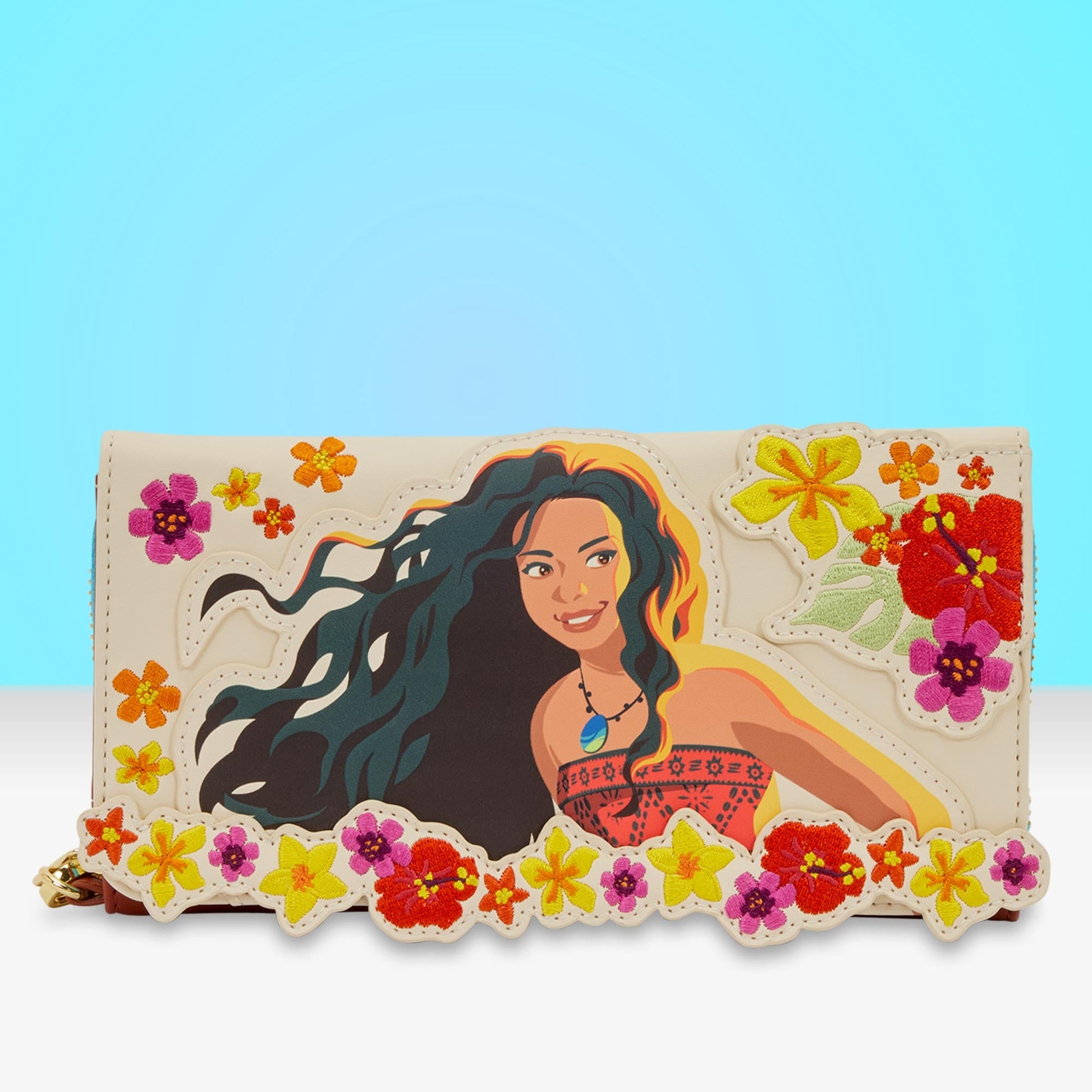 Loungefly x Disney Moana Live Action Zip Around Wallet - GeekCore
