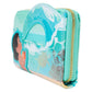 Loungefly x Disney Moana Ocean Waves Zip Around Wallet - GeekCore