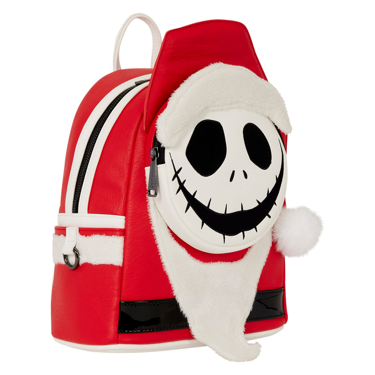 Loungefly x Disney Nightmare Before Christmas Jack Skellington Sandy Claws Cosplay Mini Backpack - GeekCore