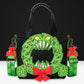 Loungefly x Disney Nightmare Before Christmas Man-Eating Wreath Mini Tote Crossbody Bag - GeekCore