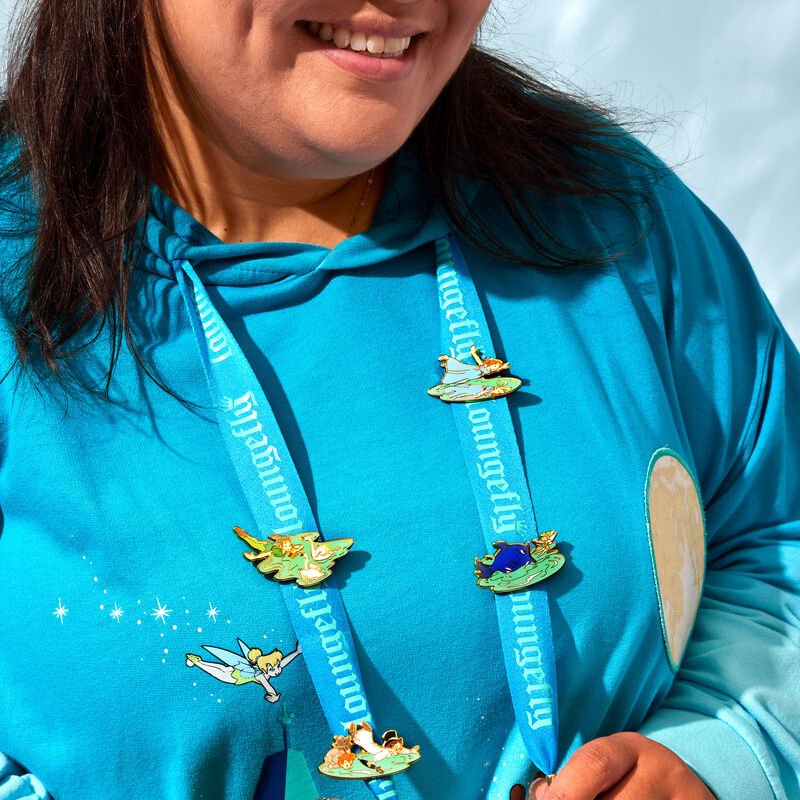 Loungefly x Disney Peter Pan You Can Fly 4 Piece Pin Set - GeekCore