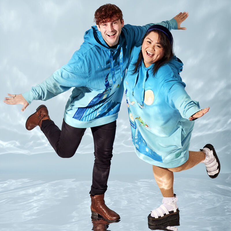 Loungefly x Disney Peter Pan You Can Fly Unisex Hoodie - GeekCore