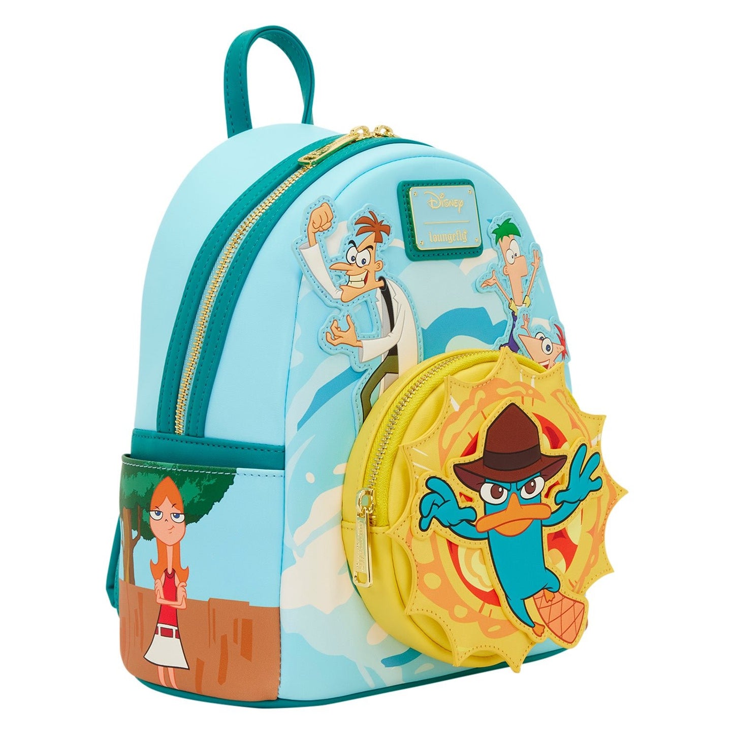 Loungefly x Disney Phineas & Ferb Mini Backpack - GeekCore