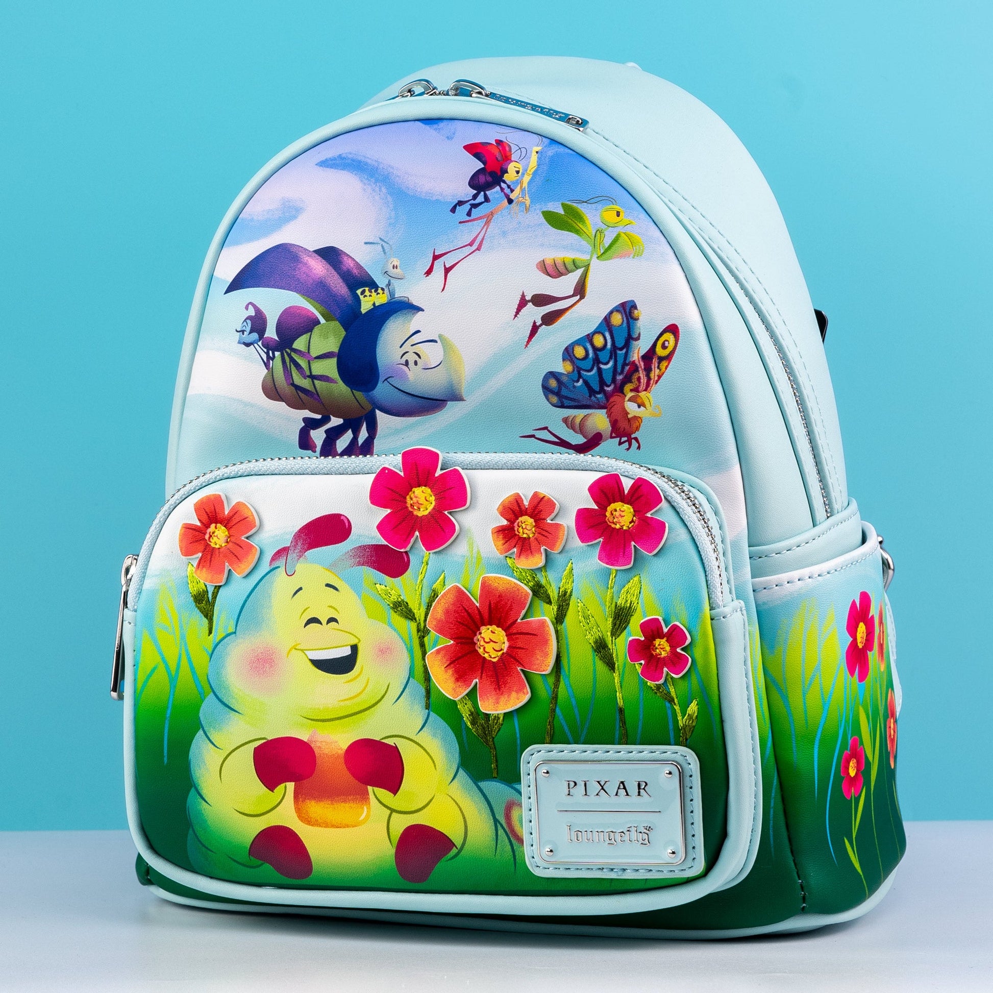 Loungefly x Disney Pixar A Bugs Life Earth Day Mini Backpack - GeekCore