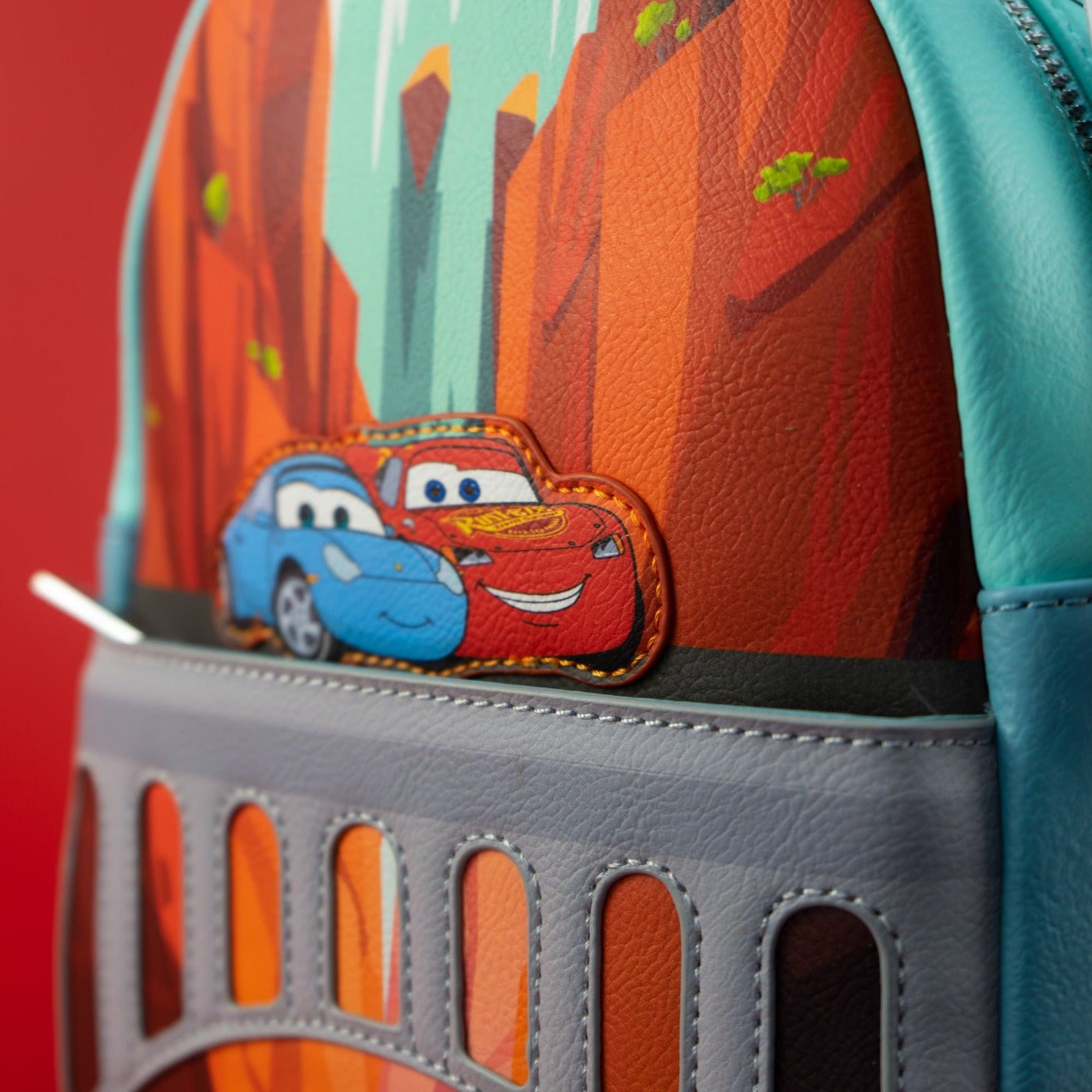 cars mini backpack Loungefly x Disney Pixar Cars Firewall Falls Mini Backpack – GeekCore