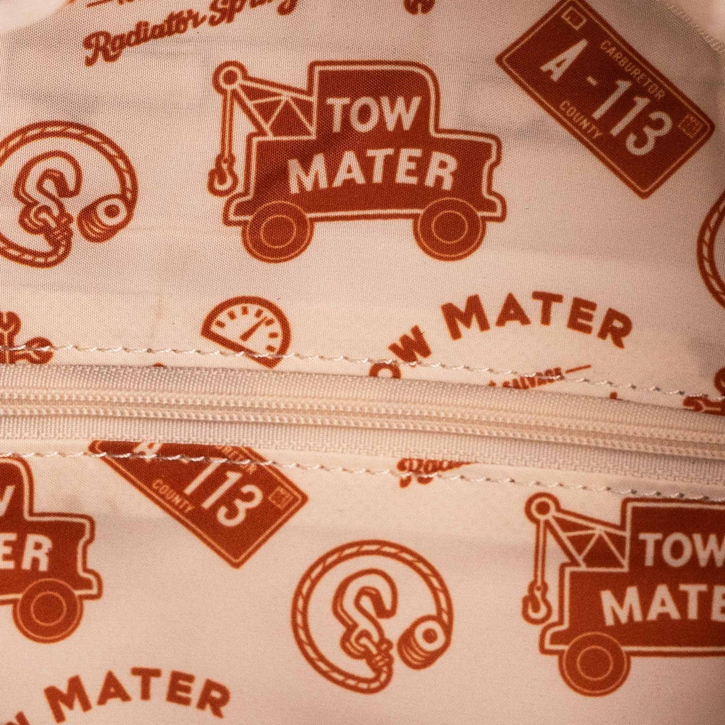 Loungefly x Disney Pixar Cars Light Up Mater Cosplay Mini Backpack - GeekCore