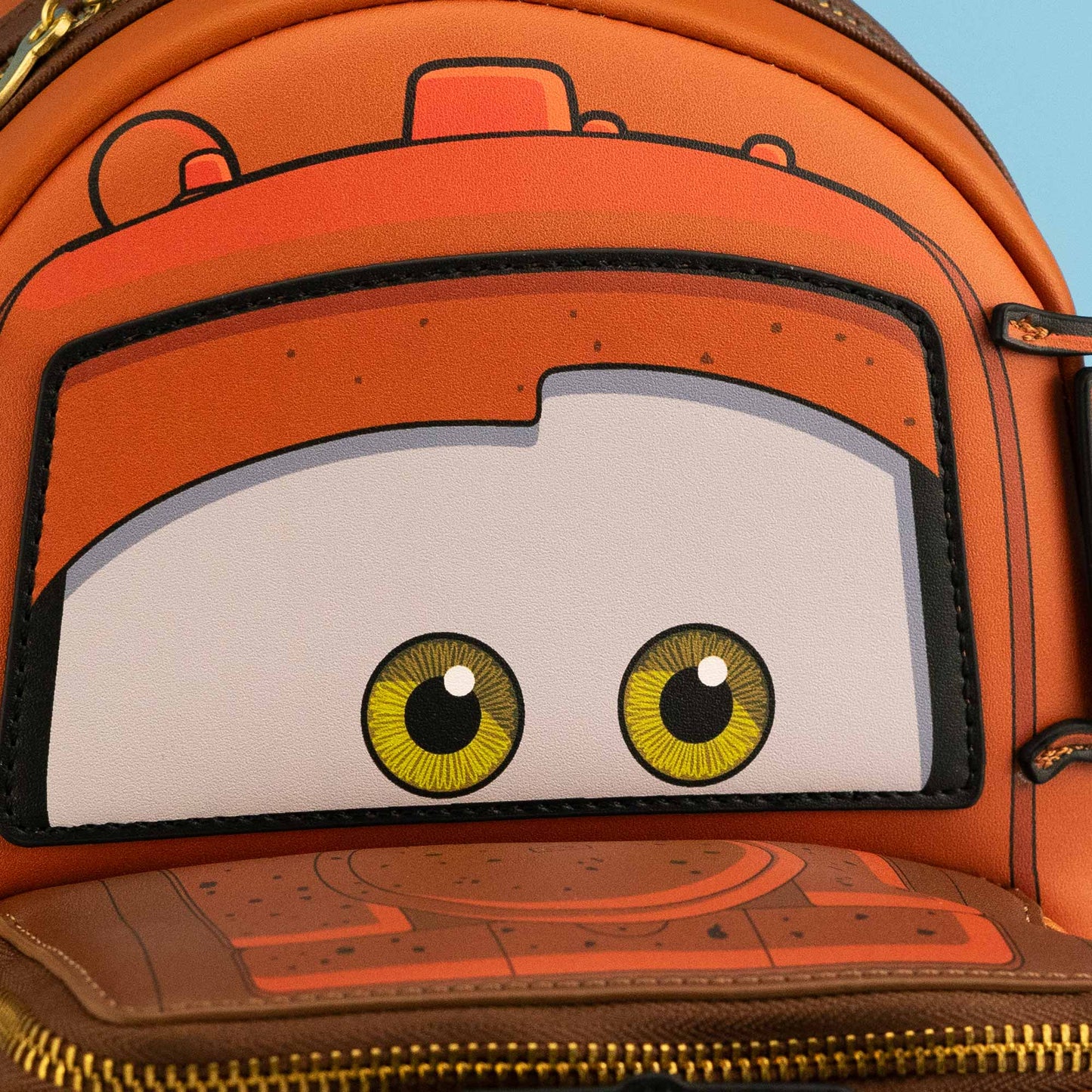 Loungefly x Disney Pixar Cars Light Up Mater Cosplay Mini Backpack - GeekCore
