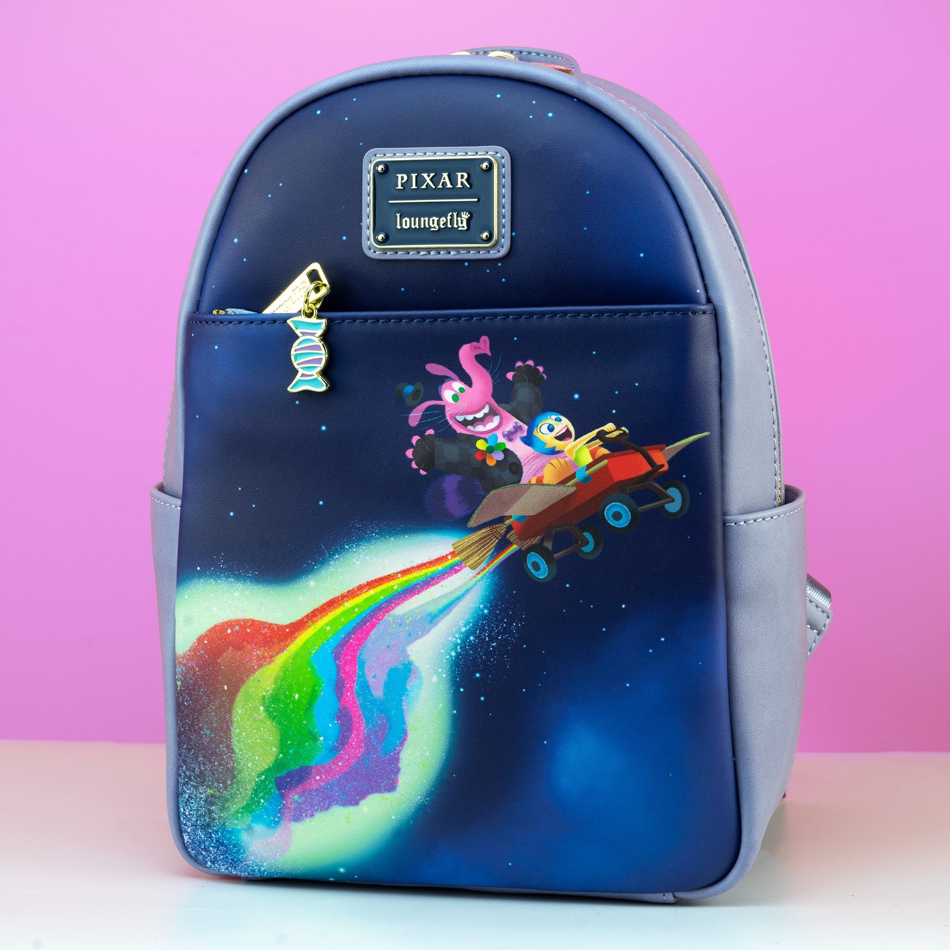 bing bong loungefly mini backpack Loungefly x Disney Pixar Inside Out Bing Bong Mini Backpack – GeekCore