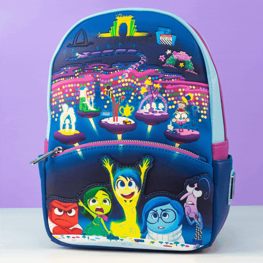 Loungefly x Disney Pixar Inside Out Control Panel Mini Backpack - GeekCore