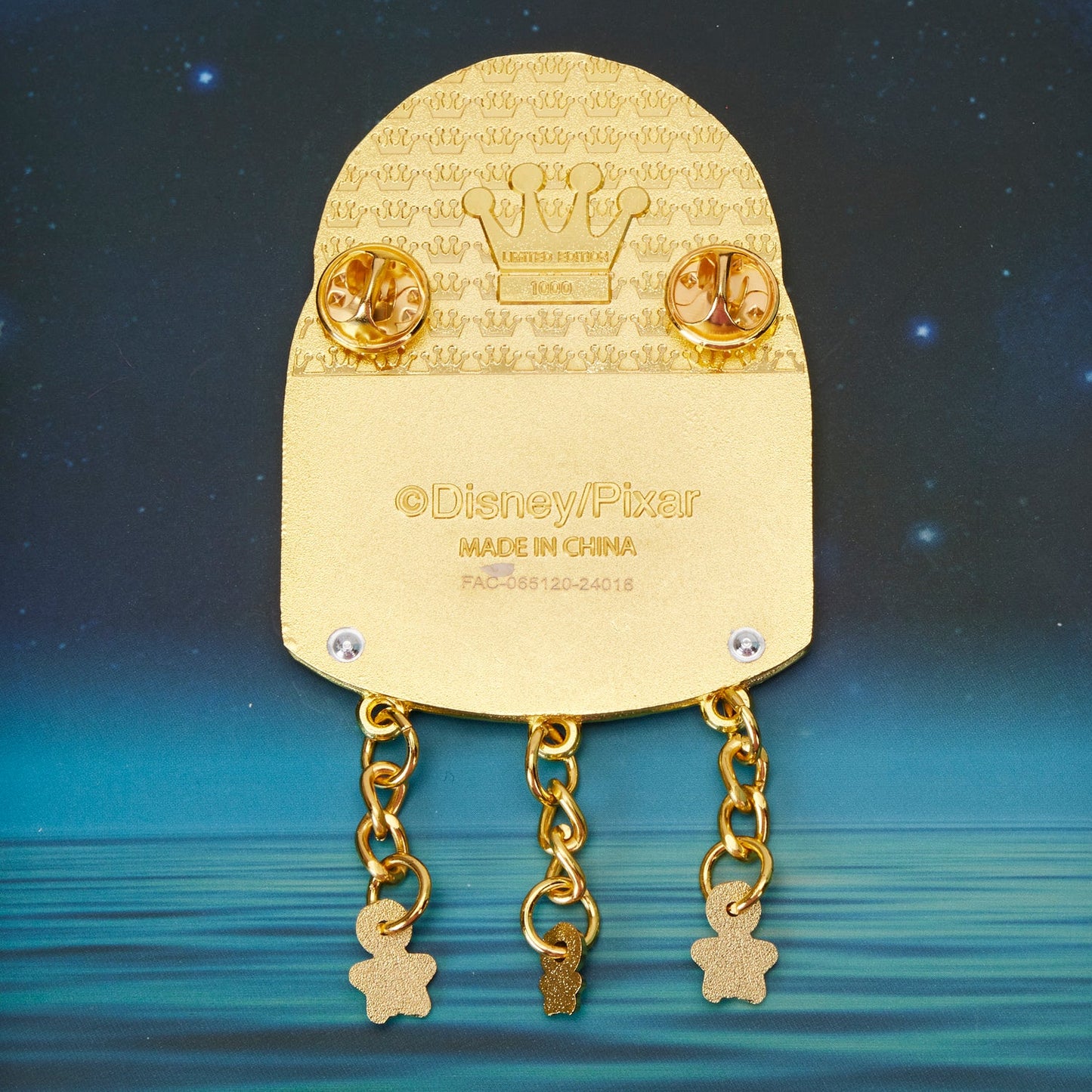 Loungefly x Disney Pixar La Luna Glow 3 Inch Pin - GeekCore