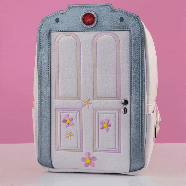Loungefly Disney Pixar Monsters Inc Light Up Boo\'s Door Mini Backpack NWT Monsters Inc Boo main image 3