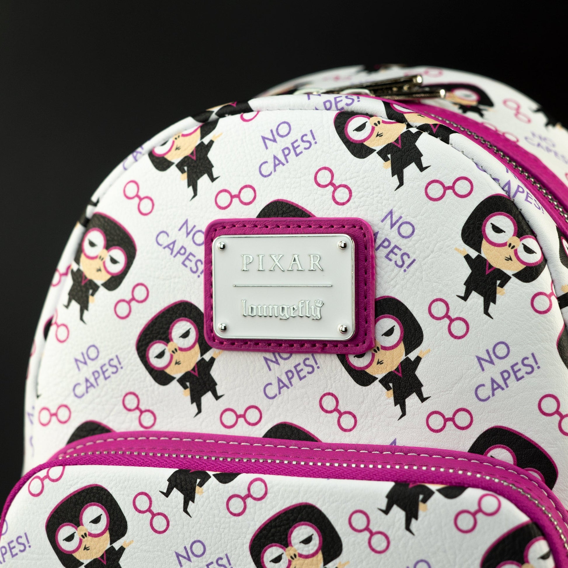 edna mode mini backpack Loungefly x Disney Pixar The Incredibles Edna No Capes Print Mini Back – GeekCore