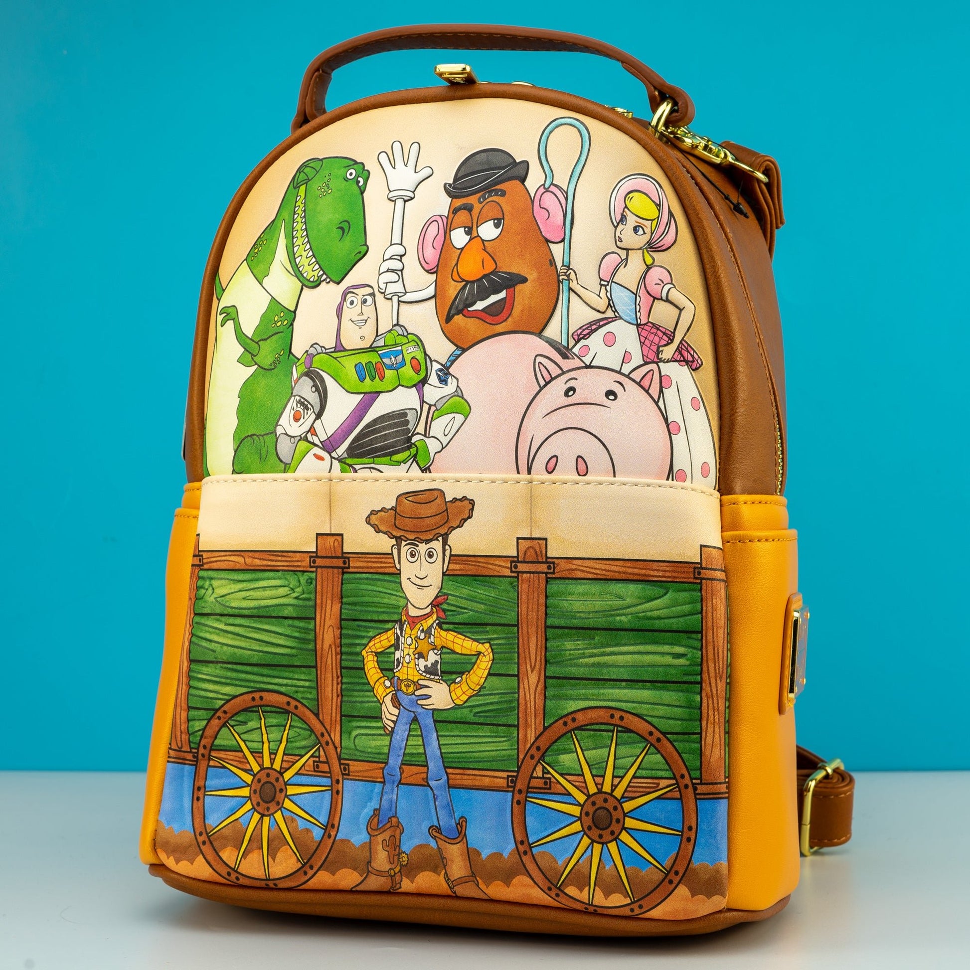 disney pixar toy story buzz and woody mini backpack Loungefly x Disney Pixar Toy Story 25th Anniversary Mini Backpack – GeekCore