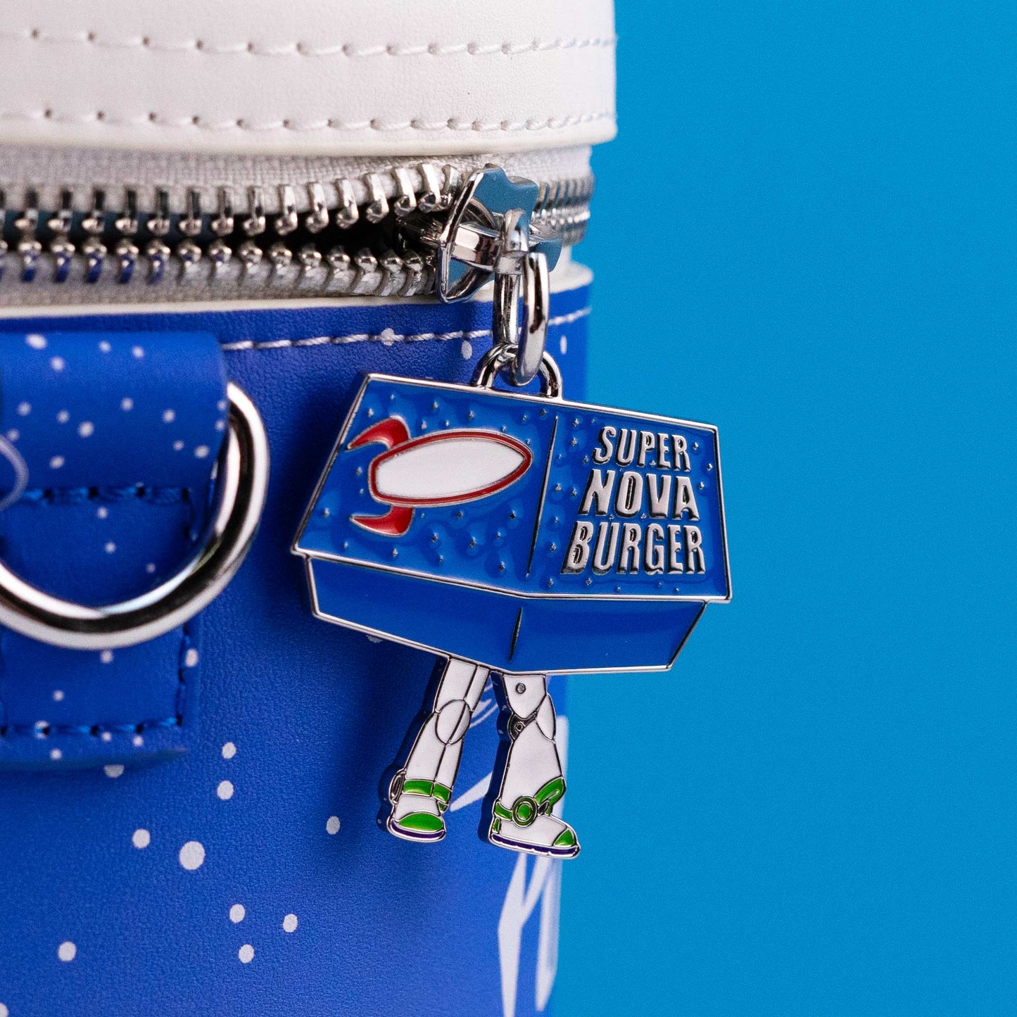 Loungefly x Disney Pixar Toy Story Pizza Planet Mega Gulp Crossbody Bag - GeekCore