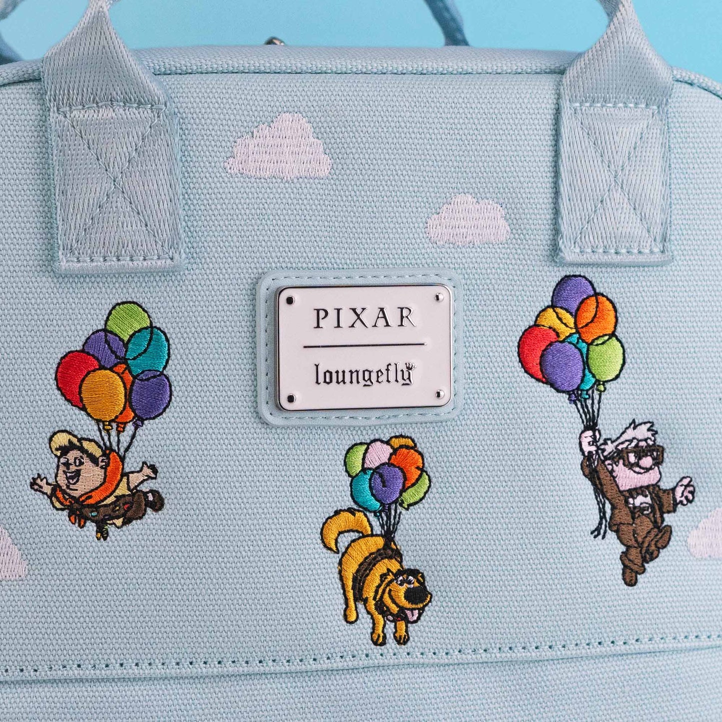 Loungefly x Disney Pixar Up Canvas Icons Mid-Size Backpack - GeekCore