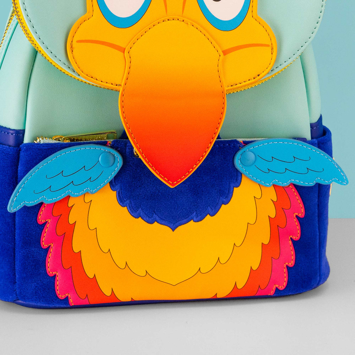 Loungefly x Disney Pixar Up Kevin Cosplay Mini Backpack with Coin Purse - GeekCore