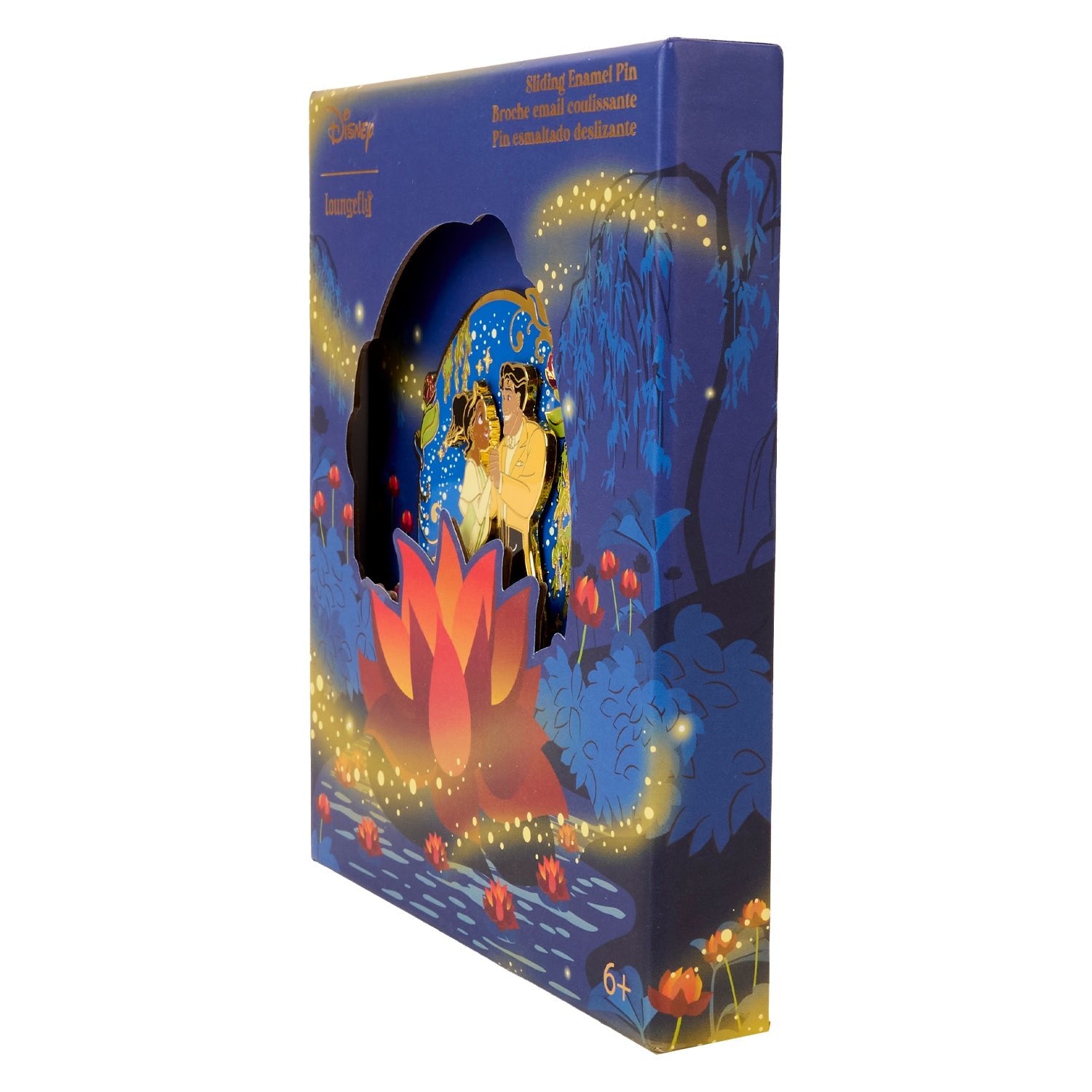 Loungefly x Disney Princess And The Frog 15th Anniversary 3" Collector Box Pin - GeekCore