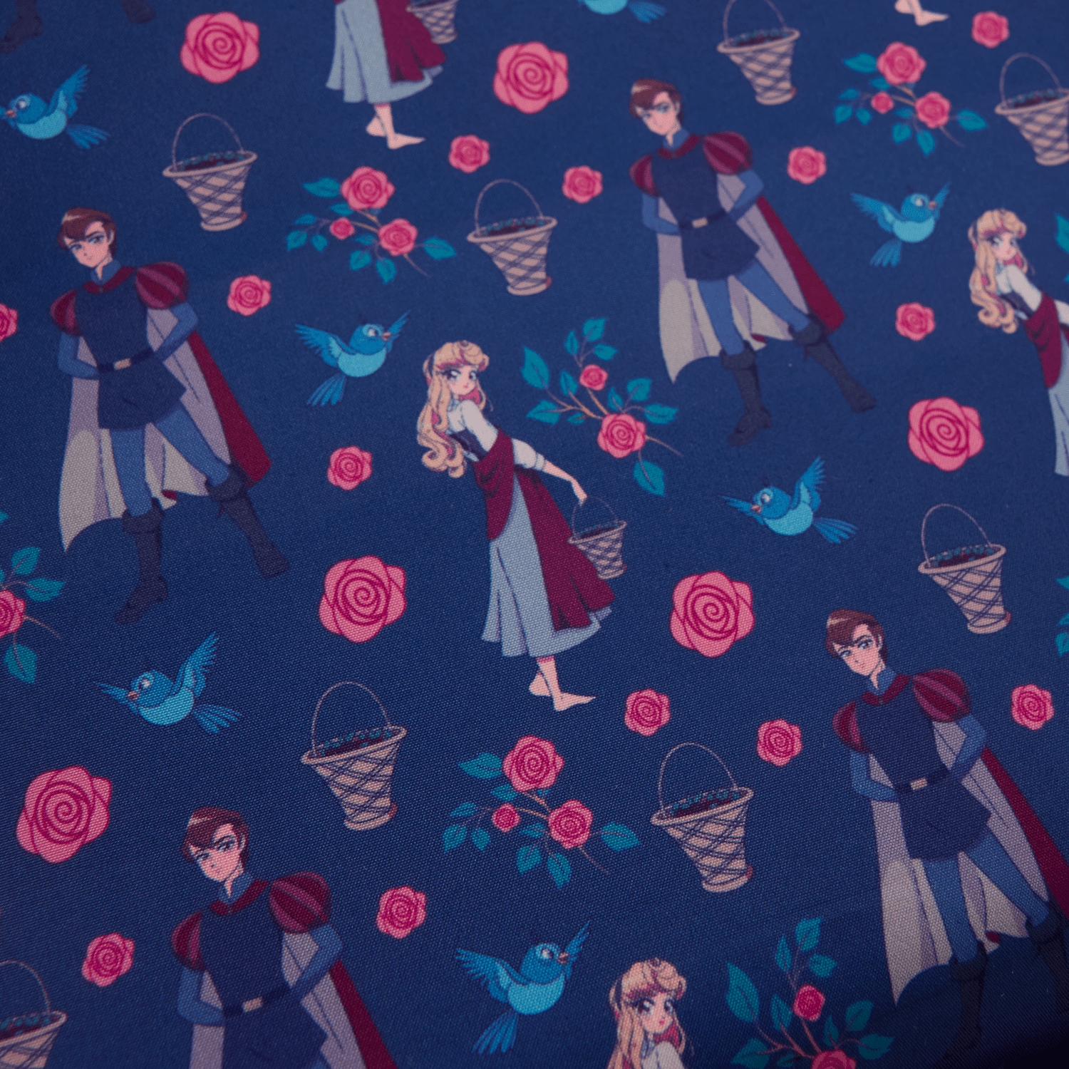 Loungefly x Disney Princess Aurora & Prince Phillip Crossbody Bag - GeekCore