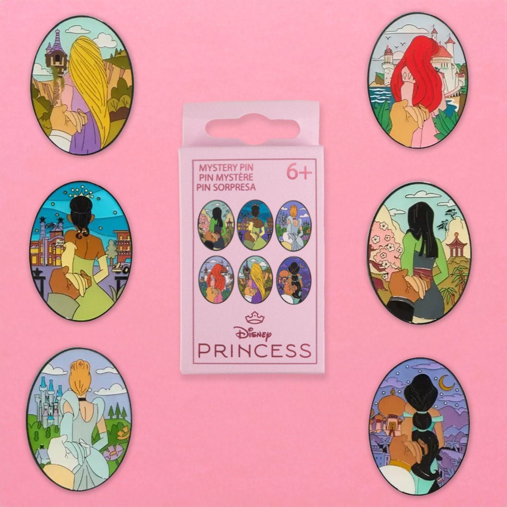 Loungefly x Disney Princess Hand Holding Blind Box Mystery Pin - GeekCore