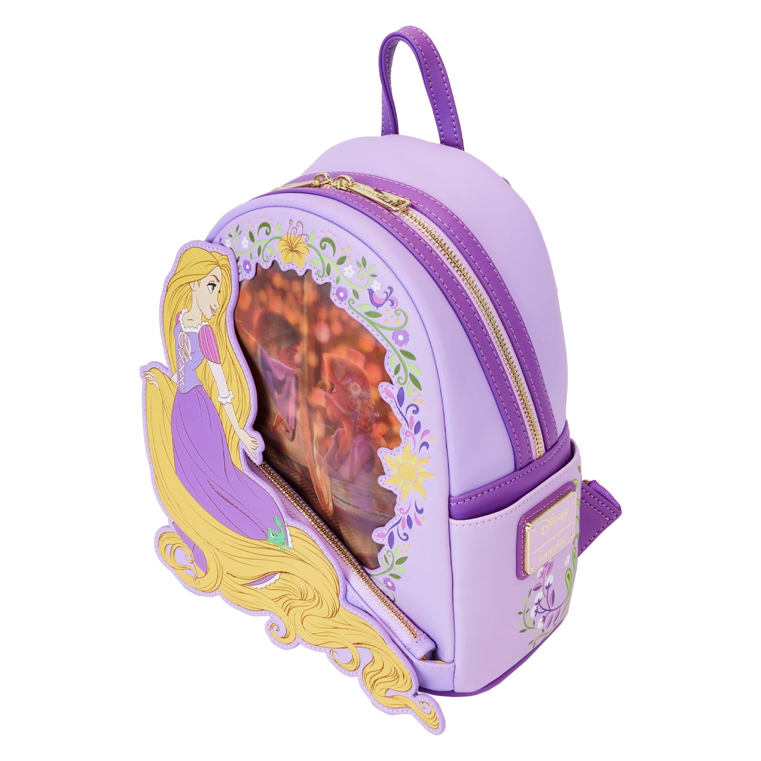 Loungefly x Disney Princess Rapunzel Lenticular Mini Backpack - GeekCore