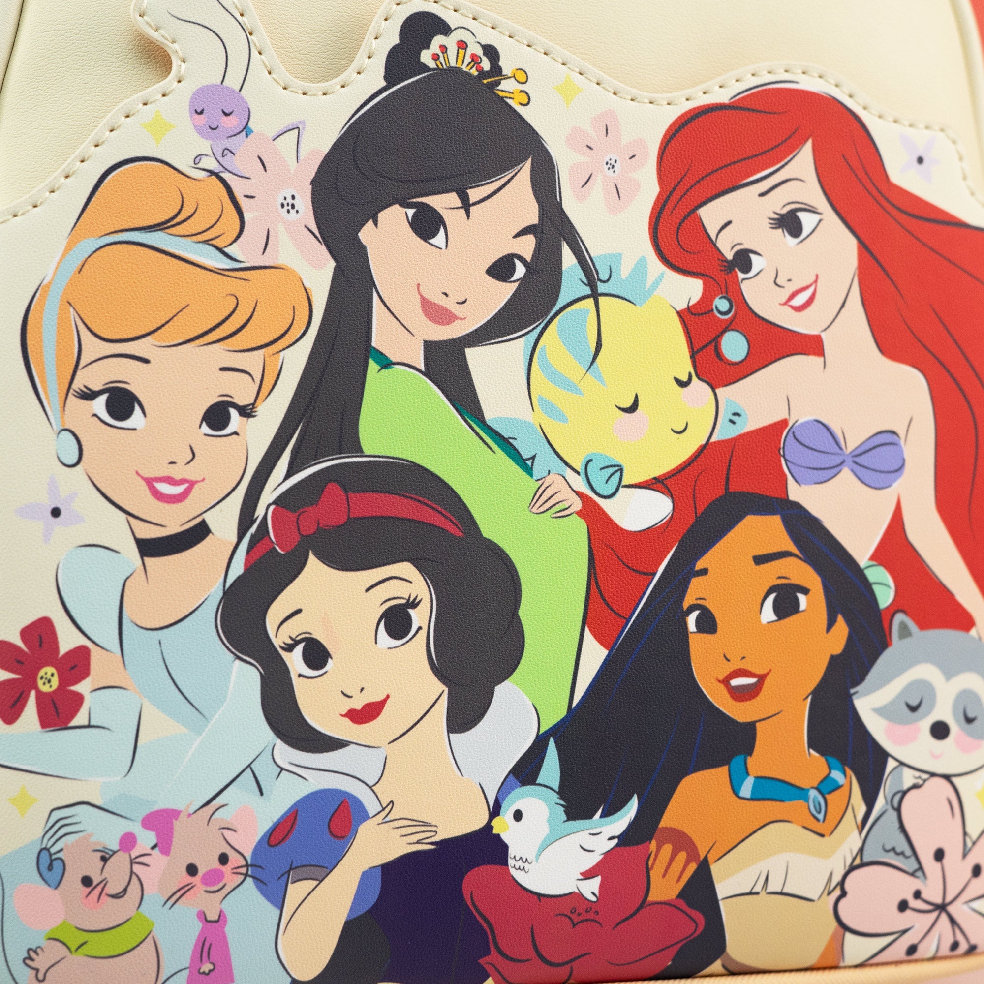Loungefly x Disney Princesses and Sidekicks Mini Backpack - GeekCore