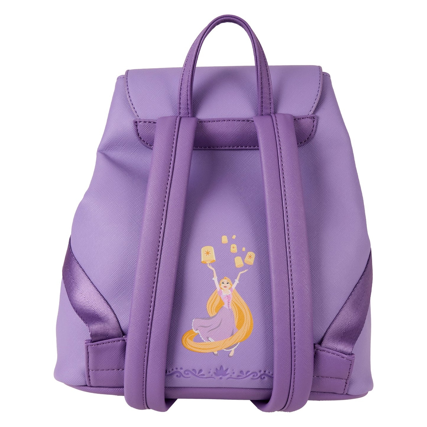 Loungefly x Disney Rapunzel Flap Mini Backpack - GeekCore