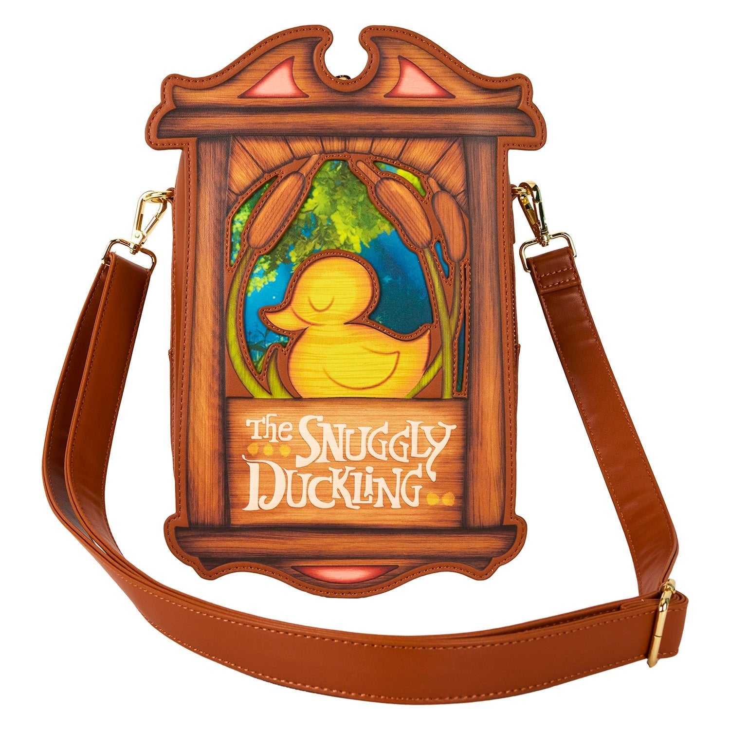 Loungefly x Disney Rapunzel Snuggly Duckling Crossbody Bag - GeekCore