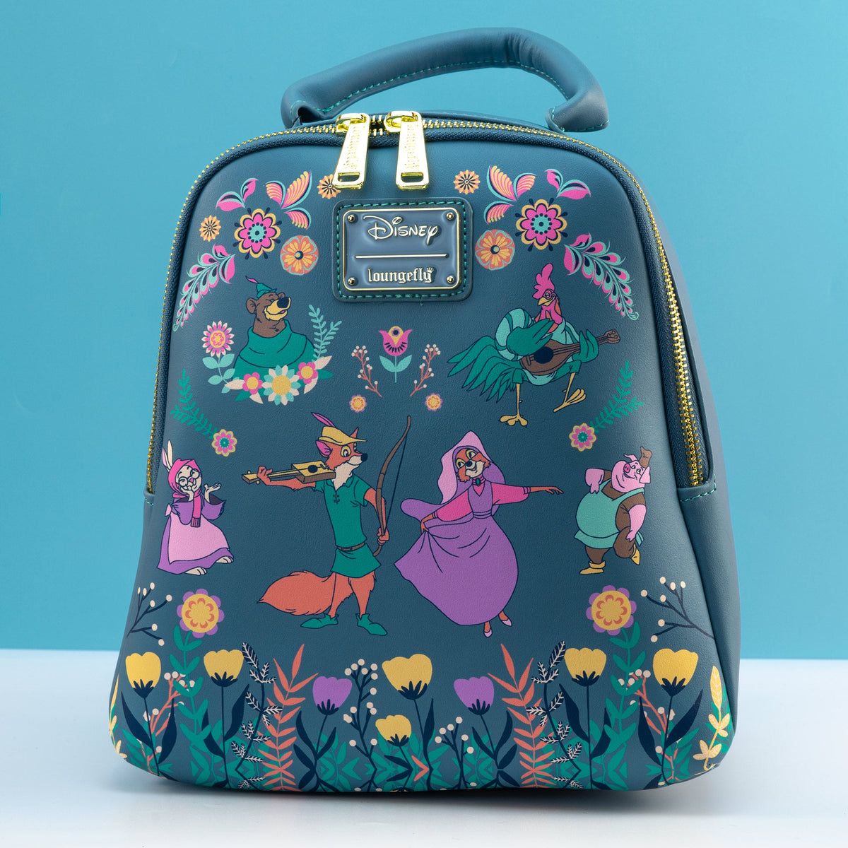 Loungefly x Disney Robin Hood Floral Mini Backpack – GeekCore