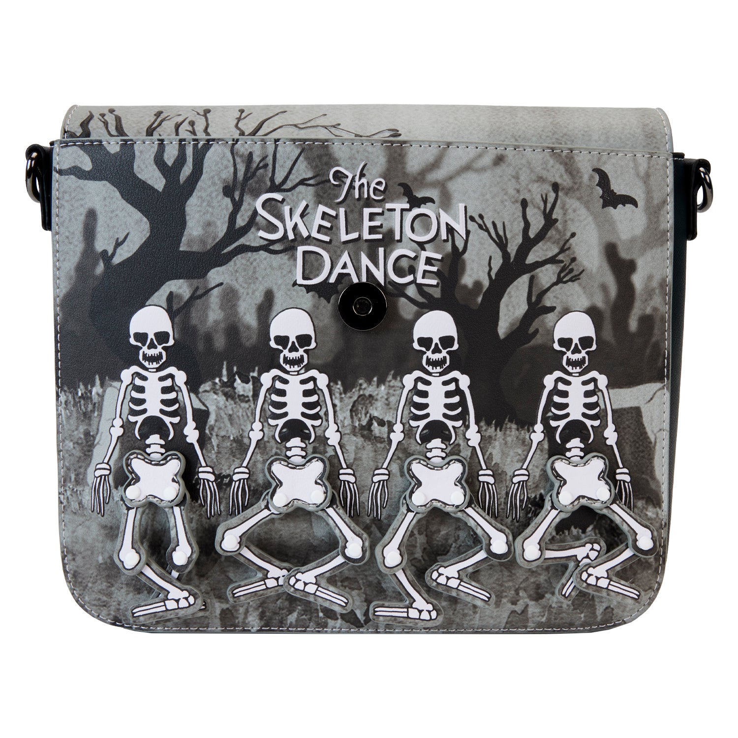 Loungefly x Disney Skeleton Dance Crossbody Bag - GeekCore