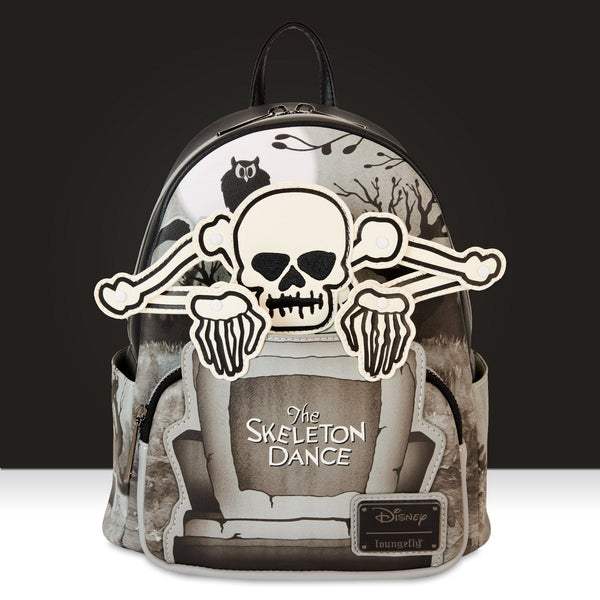 Loungefly Goofy Skeleton Glow-in-the-Dark Cosplay Crossbody Bag