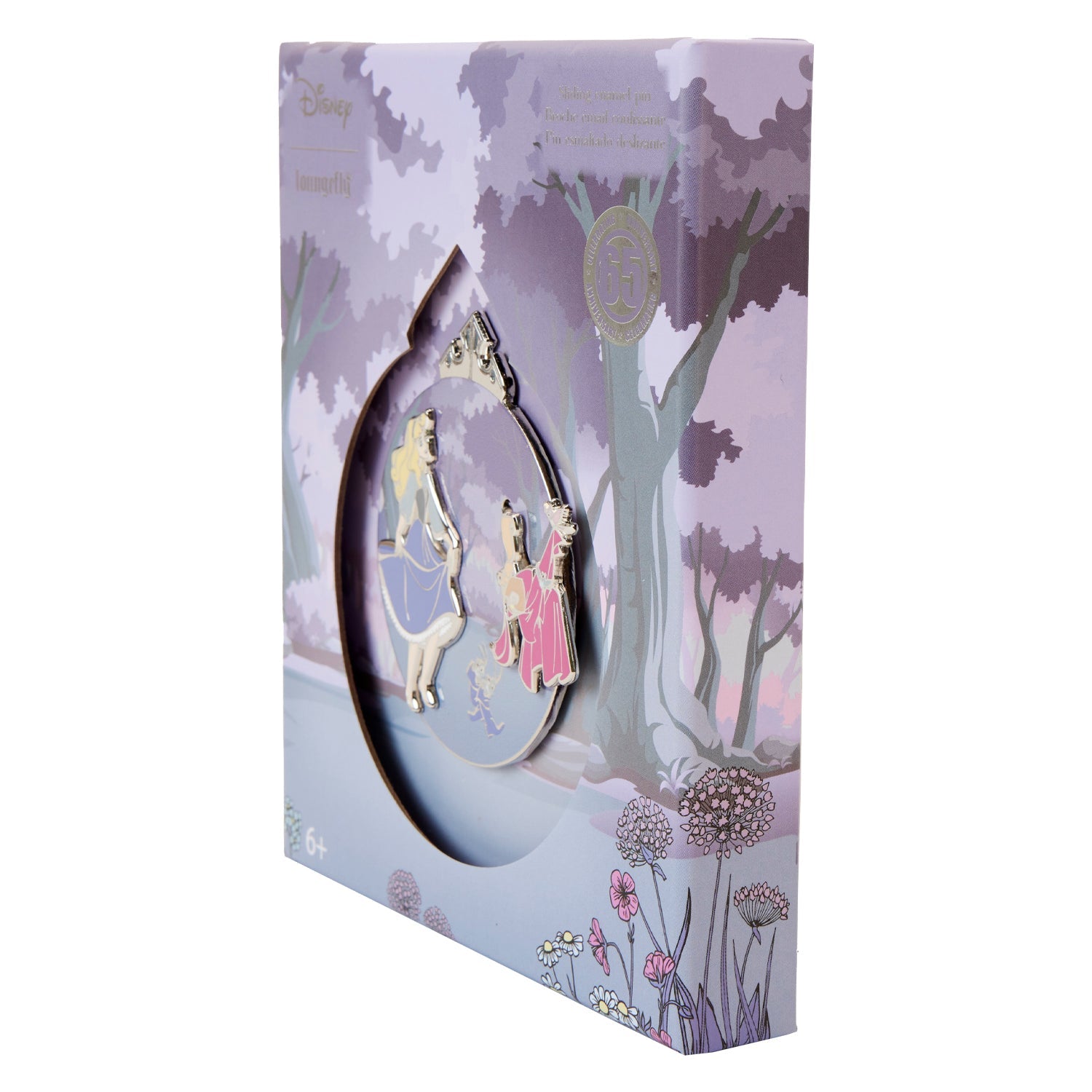 Loungefly x Disney Sleeping Beauty 60th Anniversary 3 Inch Pin - GeekCore