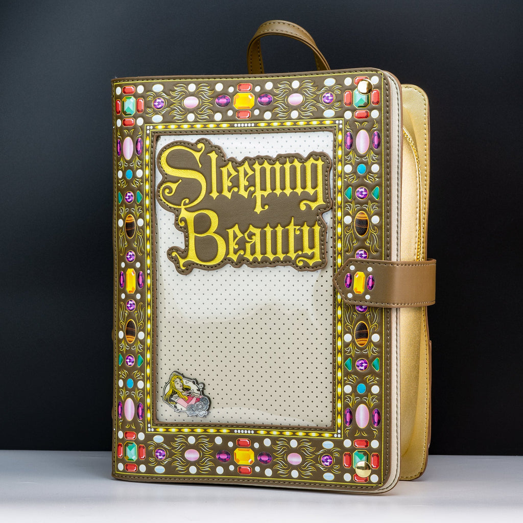 Loungefly x Disney Sleeping Beauty Pin Collector Mini Backpack - GeekCore