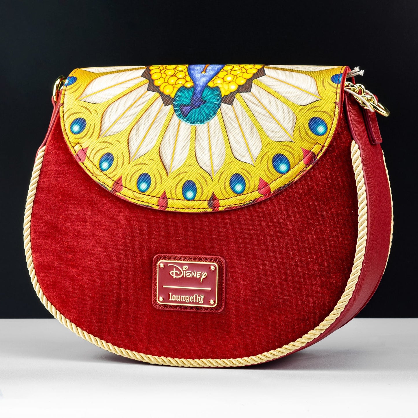 Loungefly x Disney Snow White Evil Queen Throne Crossbody Bag - GeekCore