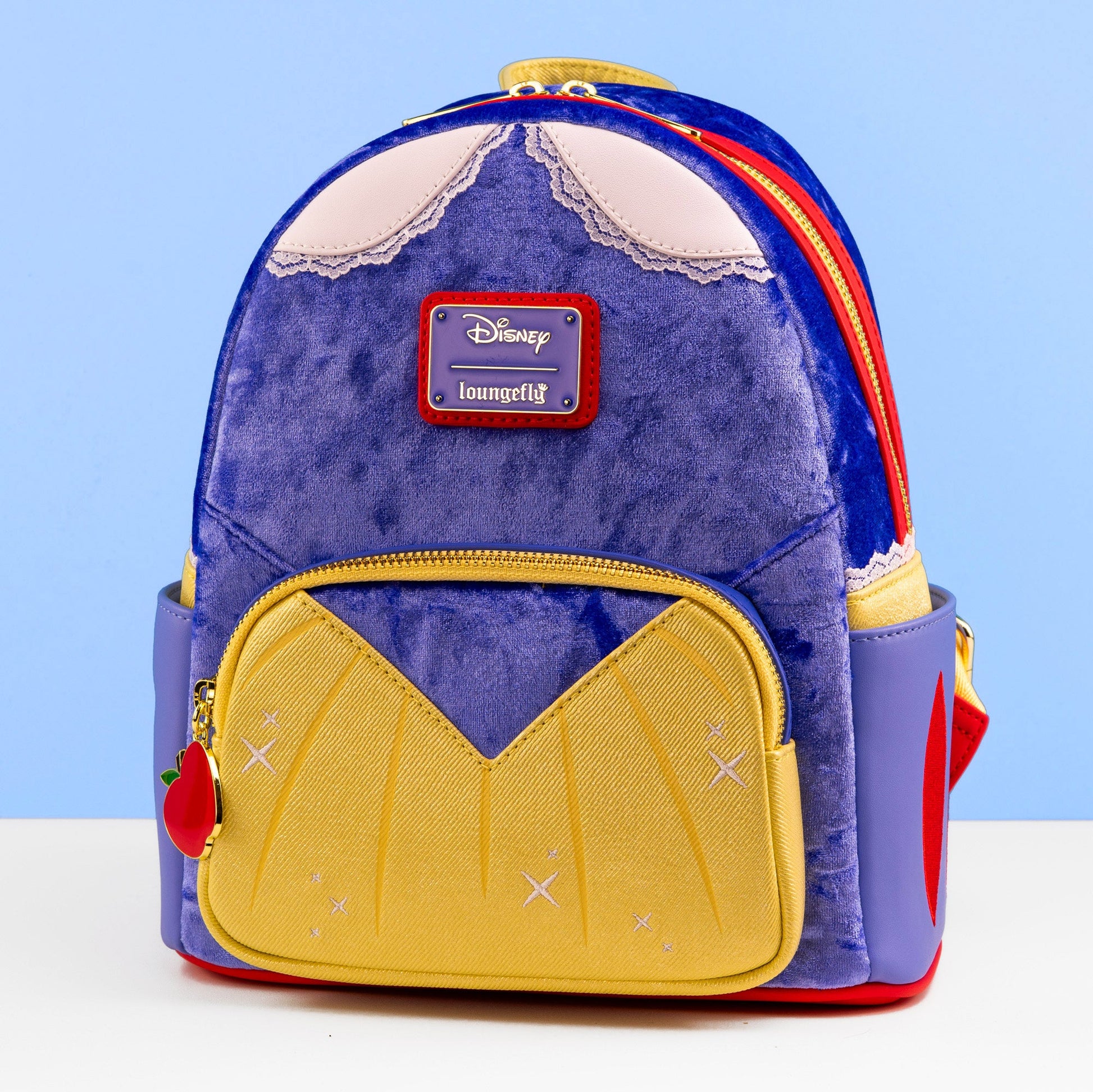 Loungefly x Disney Snow White Velvet Cosplay Mini Backpack – GeekCore