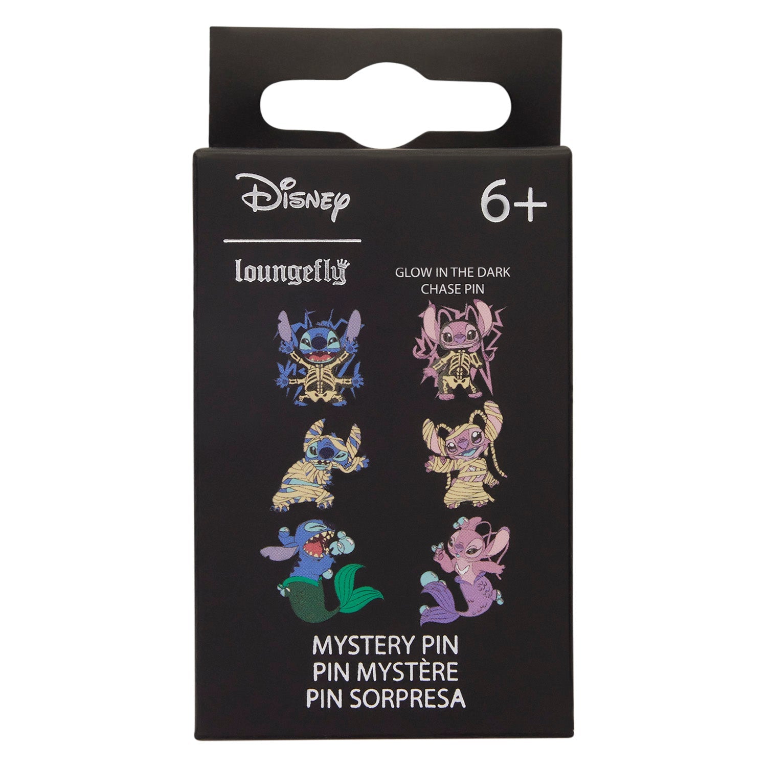 Loungefly x Disney Stitch & Angel Halloween Costumes Mystery Box Pin - GeekCore